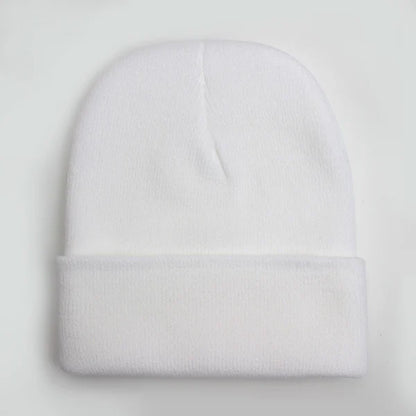 Unisex Beanie Winter Knit Cap – Soft Warm Acrylic Hat for Men & Women