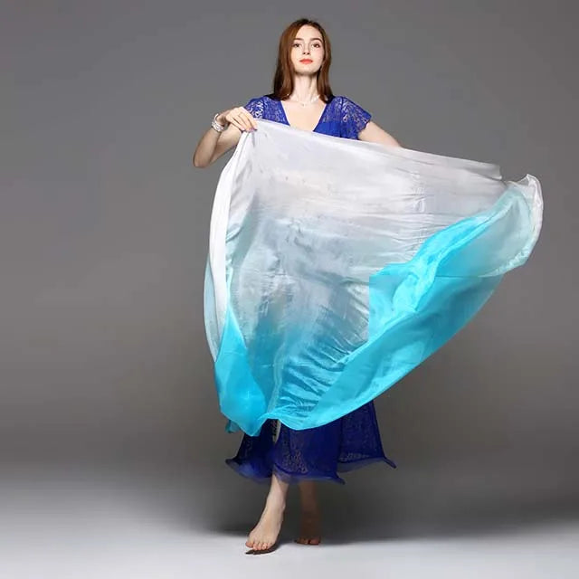 Belly Dance Veil – Silk Scarf for Dance Performances