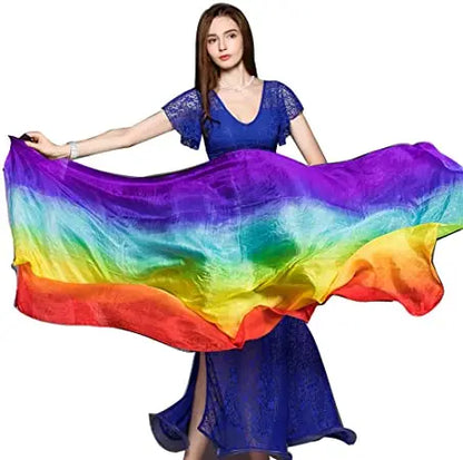 Belly Dance Veil – Silk Scarf for Dance Performances