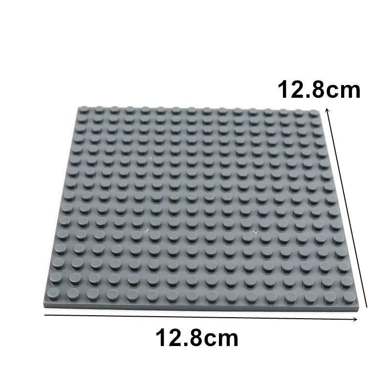 16x16 Building Block Base Plate Double-Sided DIY Construction