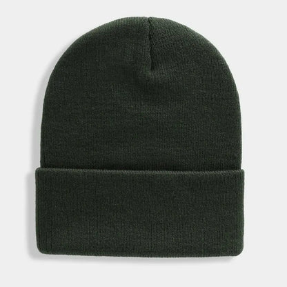Unisex Beanie Winter Knit Cap – Soft Warm Acrylic Hat for Men & Women