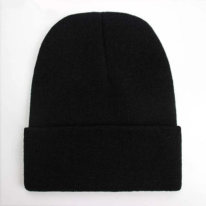 Unisex Beanie Winter Knit Cap – Soft Warm Acrylic Hat for Men & Women