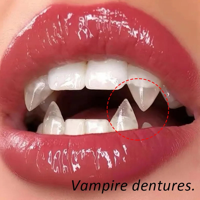 Vampire Fangs False Teeth for Halloween Costume Parties