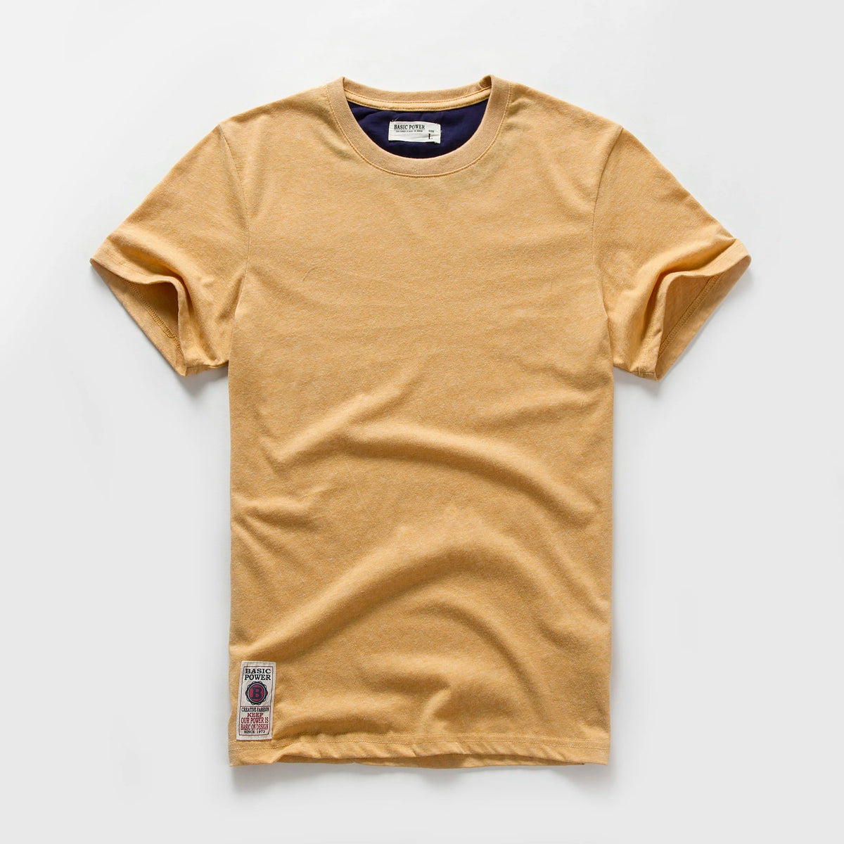 Men's T-Shirts Cotton Short Sleeve Casual O-Neck
