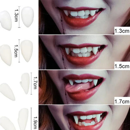 Vampire Fangs False Teeth for Halloween Costume Parties