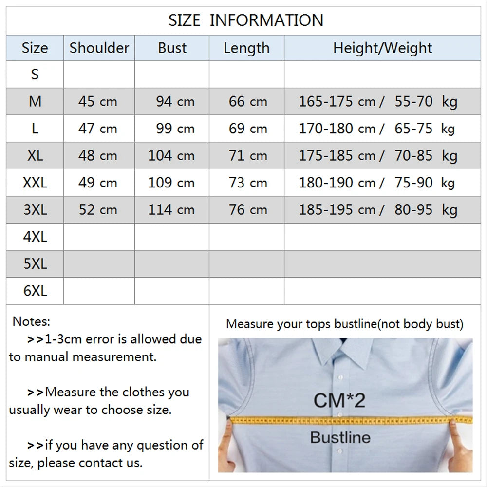 Men's T-Shirts Cotton Short Sleeve Casual O-Neck