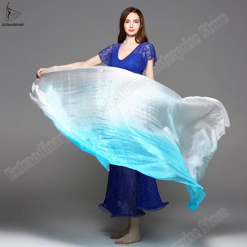 Belly Dance Veil – Silk Scarf for Dance Performances