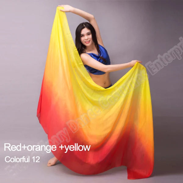 Belly Dance Veil – Silk Scarf for Dance Performances