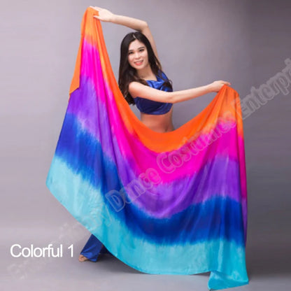 Belly Dance Veil – Silk Scarf for Dance Performances