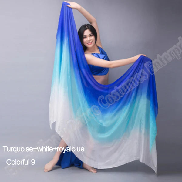 Belly Dance Veil – Silk Scarf for Dance Performances
