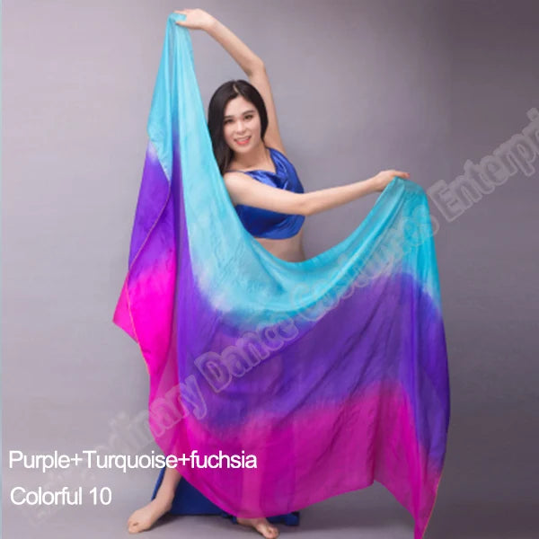 Belly Dance Veil – Silk Scarf for Dance Performances