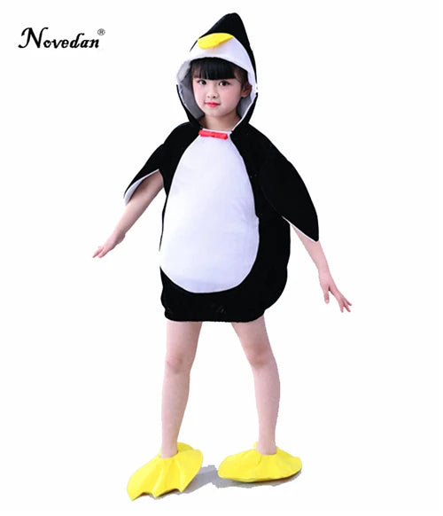 Penguin Halloween Costume for Kids, Baby Animal Dress-Up Set