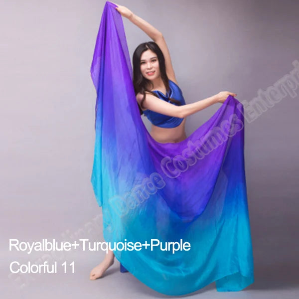 Belly Dance Veil – Silk Scarf for Dance Performances