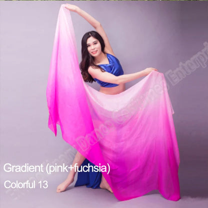 Belly Dance Veil – Silk Scarf for Dance Performances