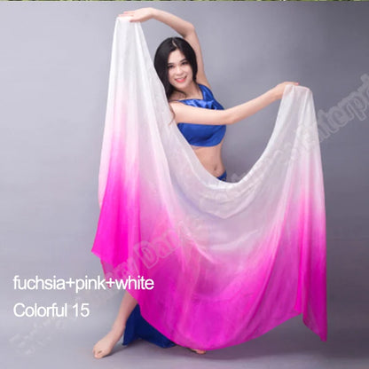 Belly Dance Veil – Silk Scarf for Dance Performances