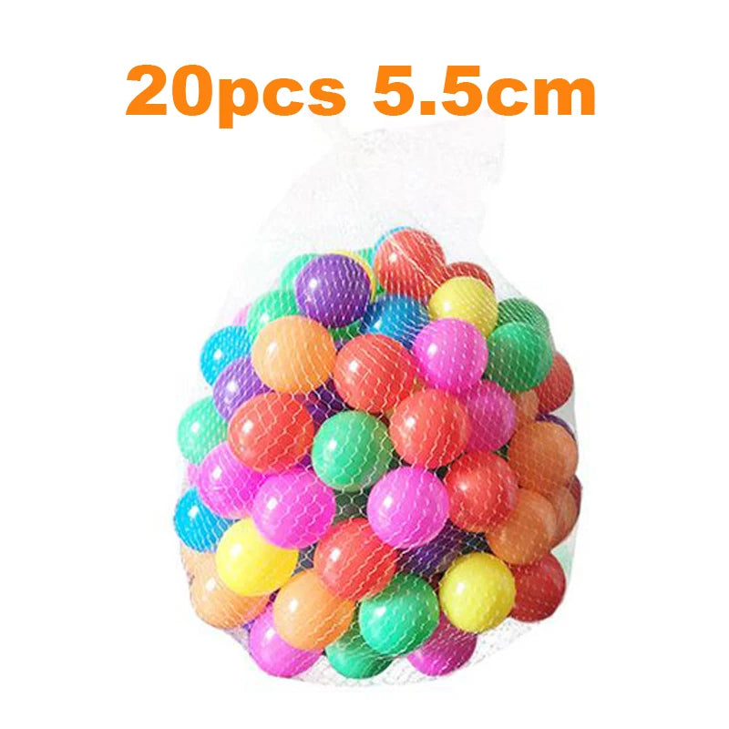 20PCS Ball Pit Balls 5.5cm Soft Ocean Balls for Playpens