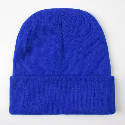 Unisex Beanie Winter Knit Cap – Soft Warm Acrylic Hat for Men & Women