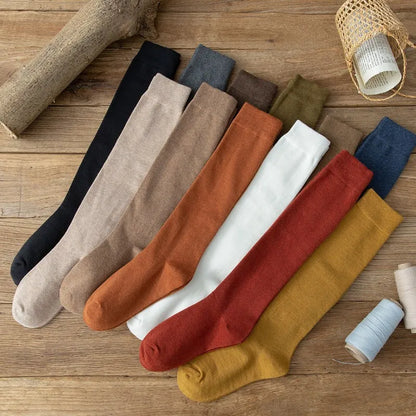 Women’s Thigh High Socks Cotton Warm Long Stockings