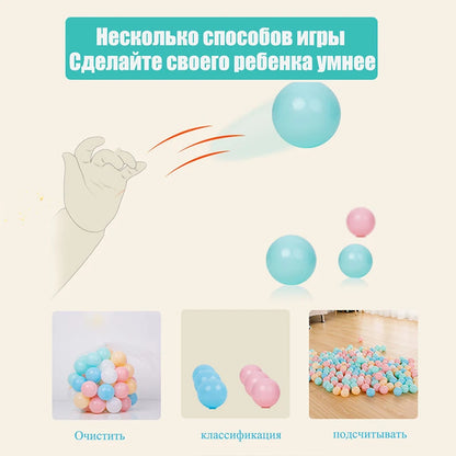 20PCS Ball Pit Balls 5.5cm Soft Ocean Balls for Playpens
