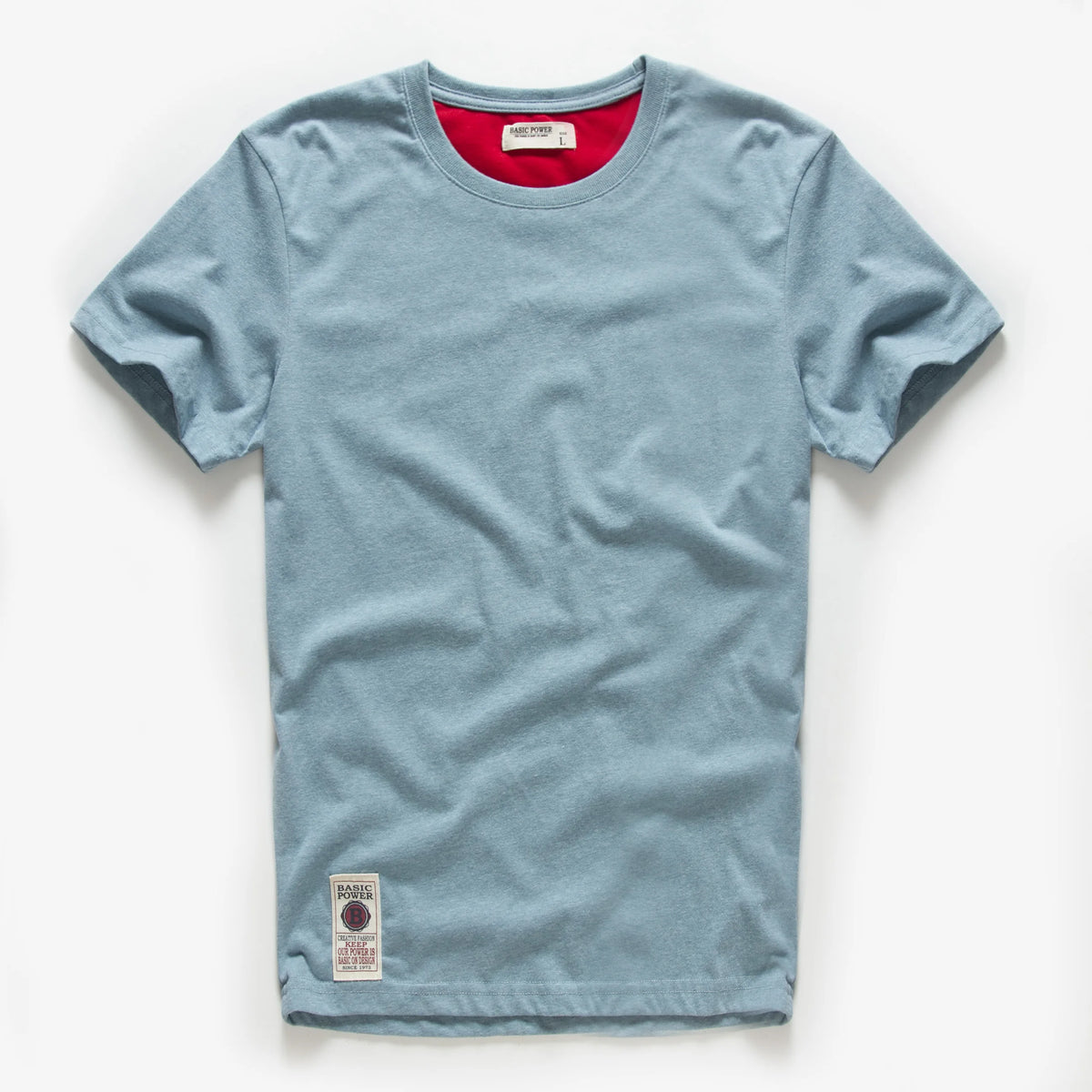 Men's T-Shirts Cotton Short Sleeve Casual O-Neck