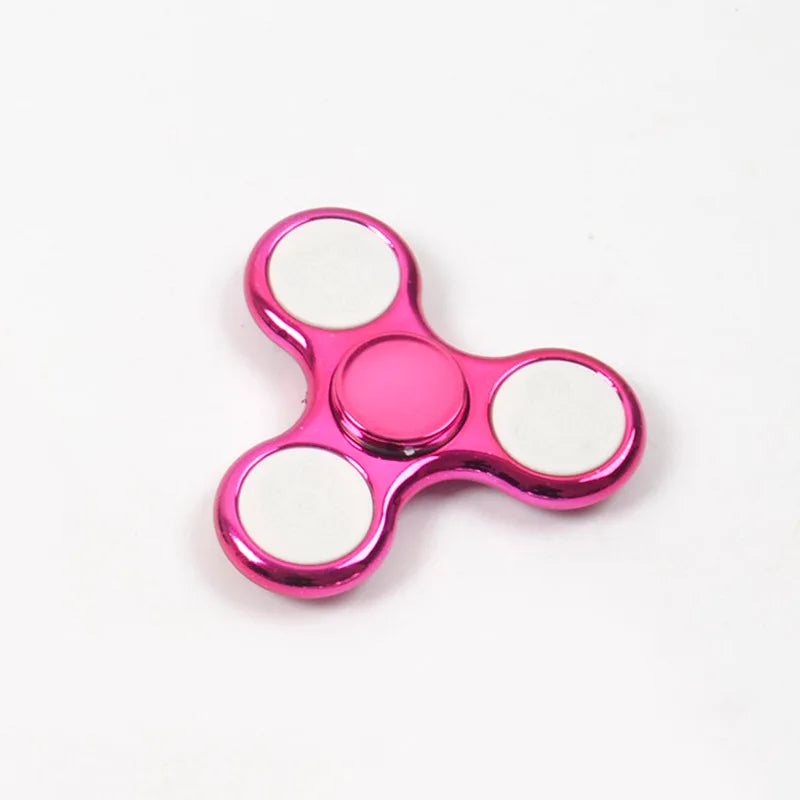 LED Fidget Spinner Light Up Glow in the Dark Stress Relief Toy
