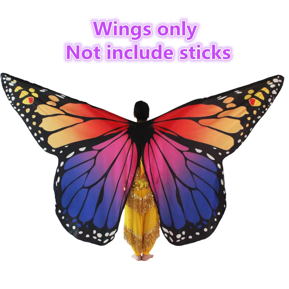 Butterfly Dance Wings for Kids & Adults – Belly Dance Costume