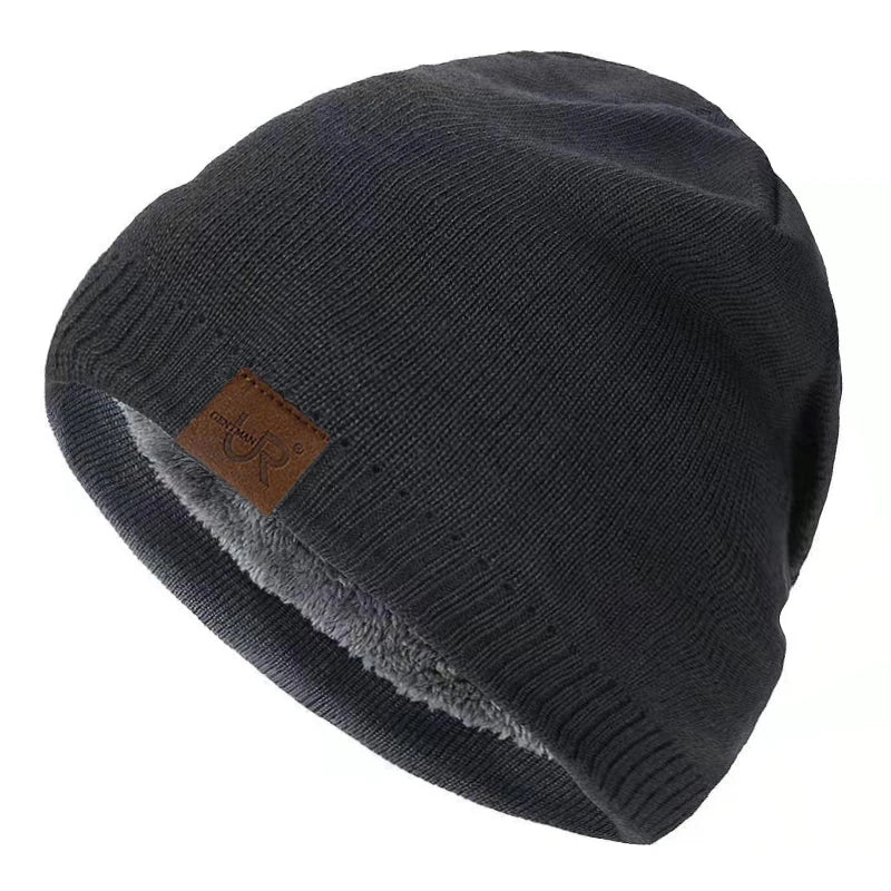 Winter Beanie, Warm Knitted Hat for Men and Women
