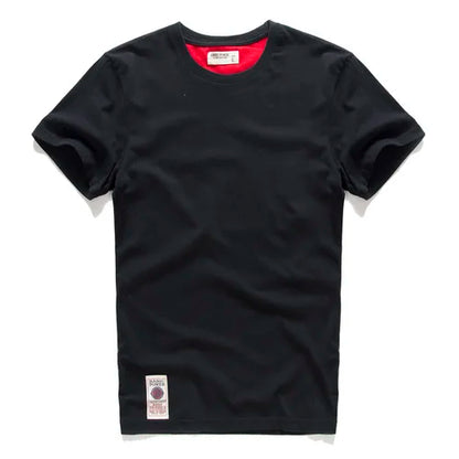 Men's T-Shirts Cotton Short Sleeve Casual O-Neck