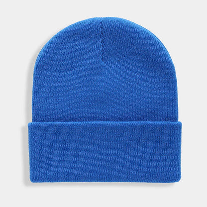 Unisex Beanie Winter Knit Cap – Soft Warm Acrylic Hat for Men & Women