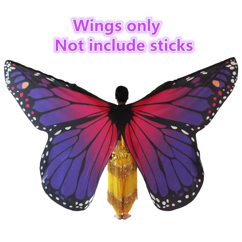 Butterfly Dance Wings for Kids & Adults – Belly Dance Costume