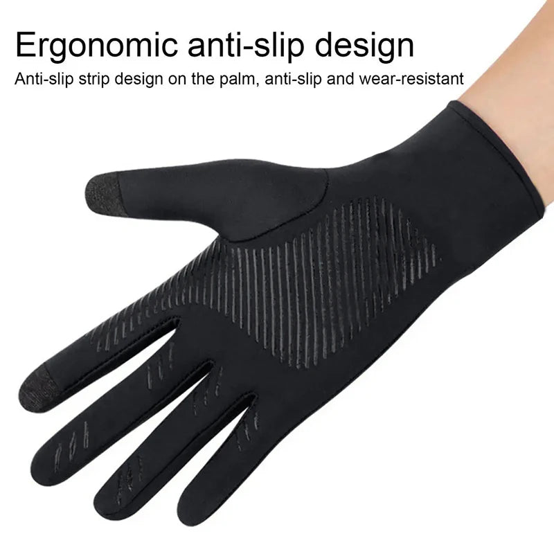 Touchscreen Cycling Gloves UV Protection Anti-Slip Outdoor Sports
