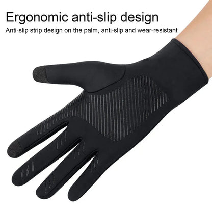 Touchscreen Cycling Gloves UV Protection Anti-Slip Outdoor Sports