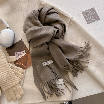 Women’s Winter Scarf – Warm Wool Blend Wrap for Cold Weather