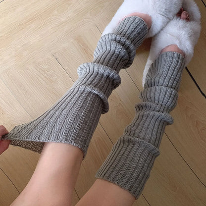 Women's Leg Warmers – Knitted Winter Socks 42/52/72cm