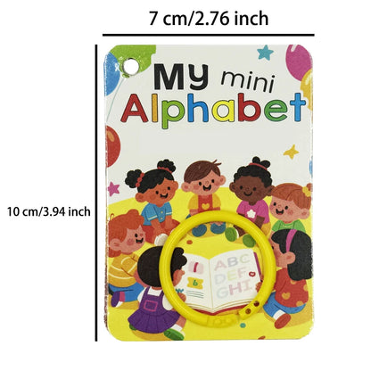 Alphabet Flash Cards for Kids with Pictures, A-Z English Learning Cards