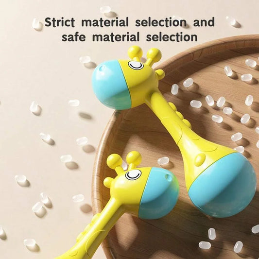 Baby Rattle Toy, Soft Sound Infant Sensory & Early Learning Toy