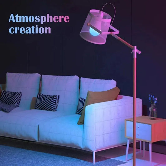 RGB LED Light Bulb E27 16 Color Dimmable with Remote Control