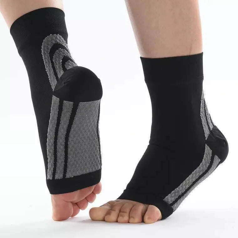 Ankle Compression Sleeve, Low Cut Support Sock for Men