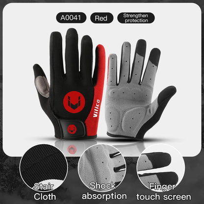 Cycling Gloves Full Finger Touchscreen MTB Road Bike Gloves
