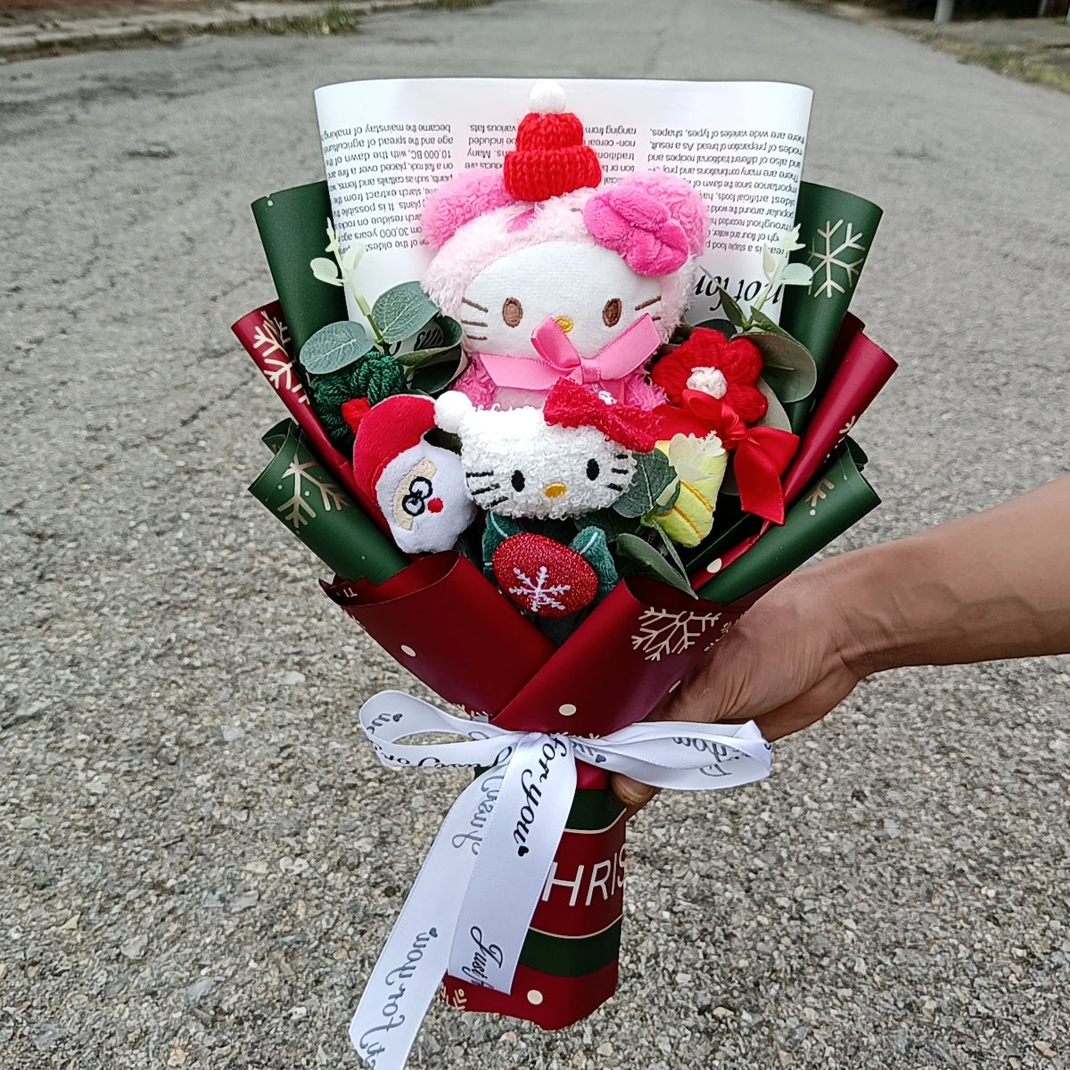 Plush Flower Bouquet with Soft Plush