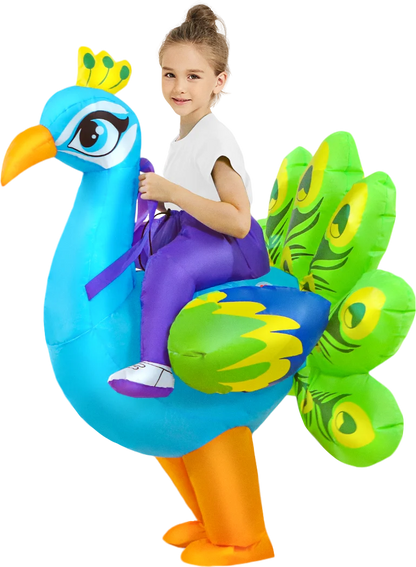 Kids Inflatable Dinosaur Costume – Halloween Party Dress-Up