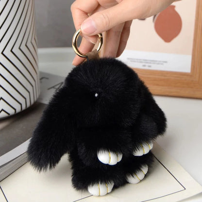 Rabbit Plush Keychain 15cm Cute Bag Charm