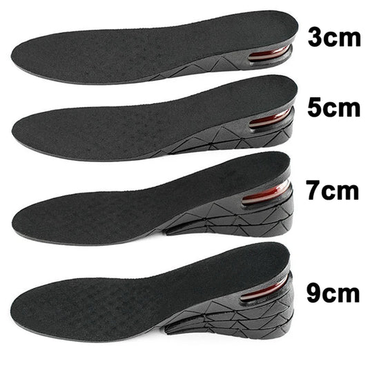 Height Increase Insoles Adjustable Elevator Shoe Lifts 3-9cm