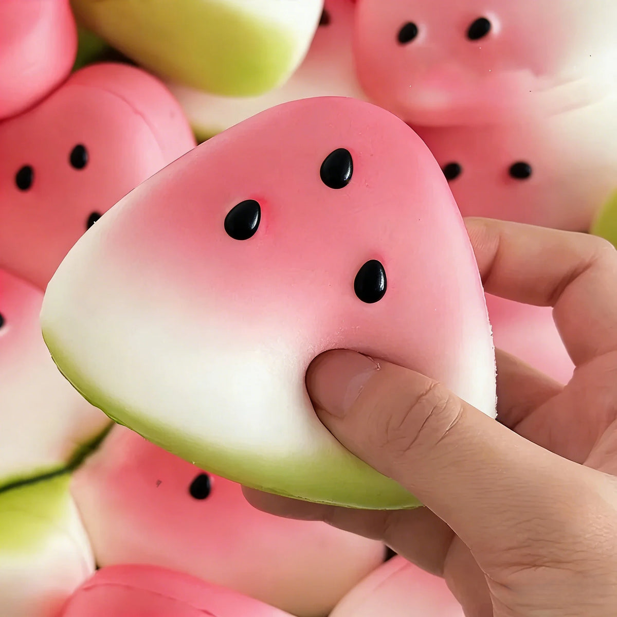 Watermelon Squishy Toy Slow Rising Squeeze Fidget Stress Reliever 1-5pcs