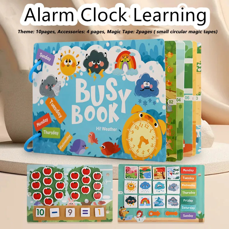 Busy Book for Kids – Interactive Learning Activity Book