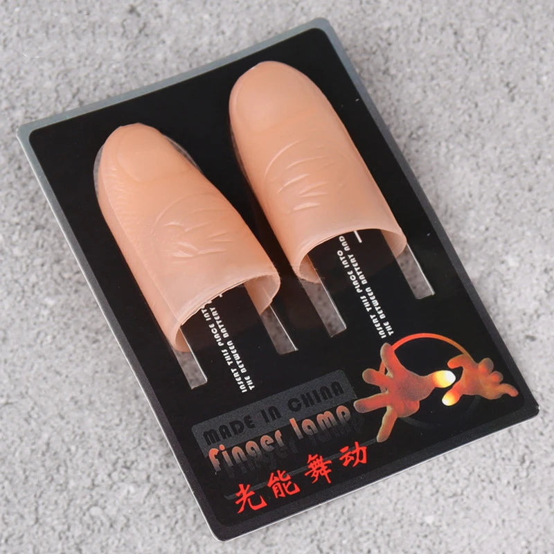 Magic Trick Thumb Props 2PCS LED Battery Powered for Beginners