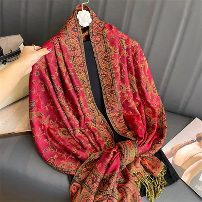 Women's Winter Scarf, Soft Pashmina Shawl Wrap