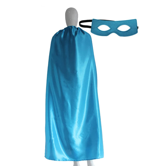 Adult Superhero Cape – 140 cm Satin Halloween Costume Cloak