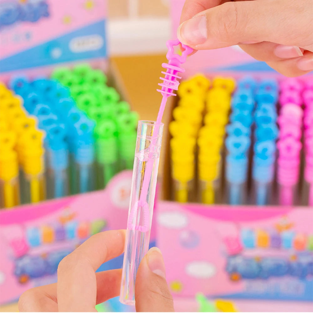 Empty Bubble Tubes – Mini Party Favors for Kids and Events