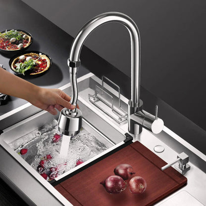 Kitchen Faucet Extender 360° Rotating Water Flow Adapter